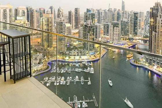 Full Marina View | Furnished 3BR | Close to Beach, picture 2