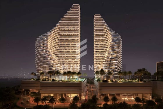 View of Marina Skyline | High Floor | Smart Home, picture 1