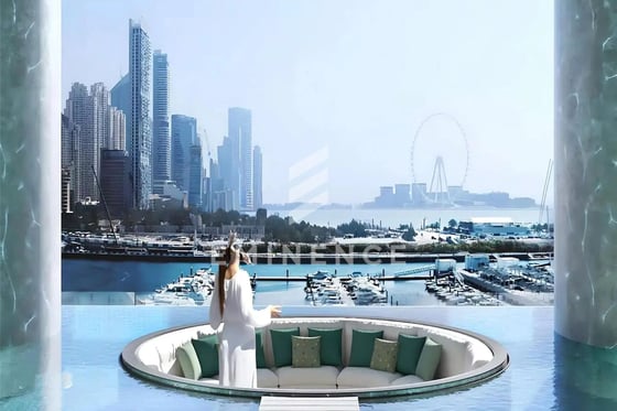 PRIME 3BR | HIGH FLOOR | SEA and DUBAI EYE VIEWS, picture 9