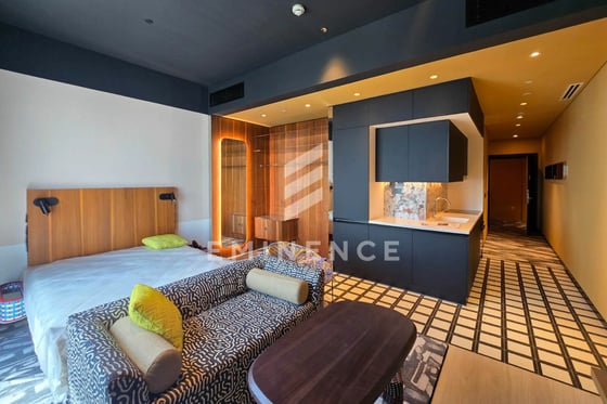 Open Back View | Furnished Studio | High Floor, picture 1