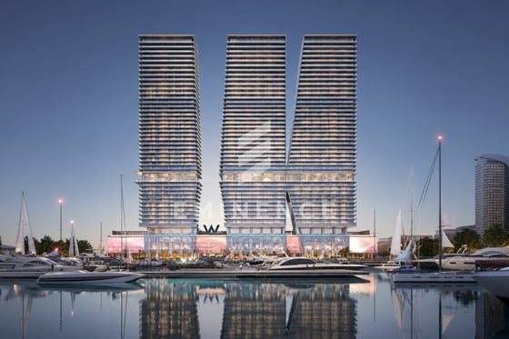 Prime 3BR | High Floor | Sea and Dubai Eye View, picture 1
