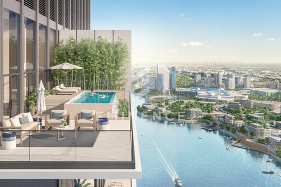 Creek and Skyline View | High floor | Corner, picture 14
