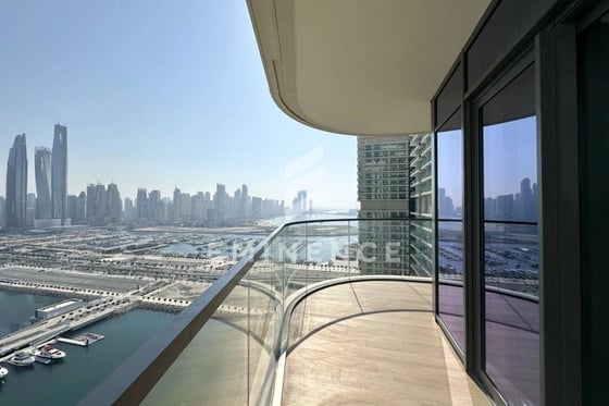 Unfurnished | Stunning Marina Skyline |3 Plus Maid, picture 2