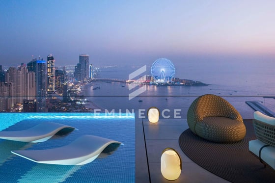 Prime 3BR | High Floor | Sea and Dubai Eye View, picture 5